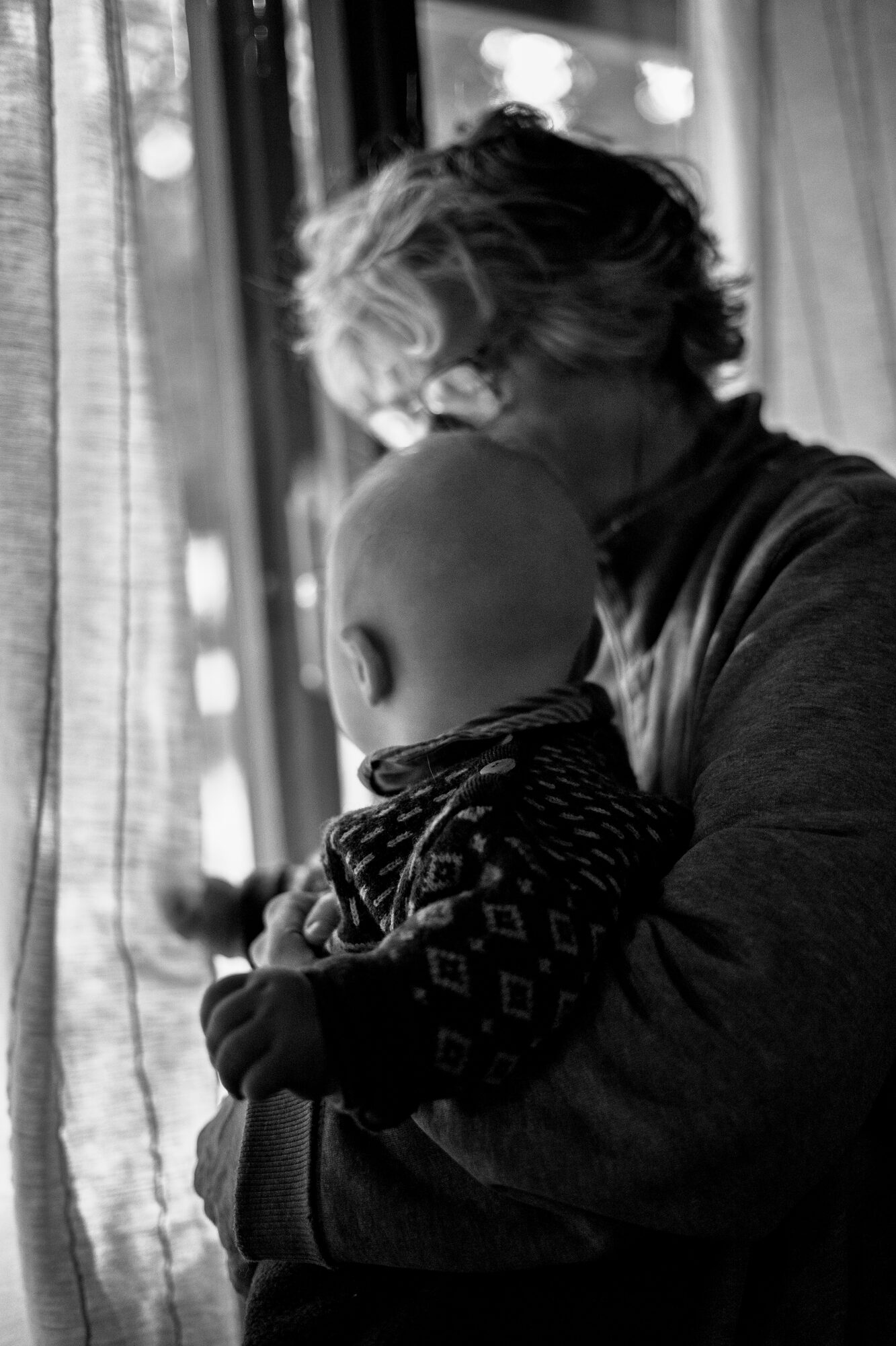 Oma mit Enkelkind